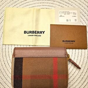 Burberry Checkered Wallet